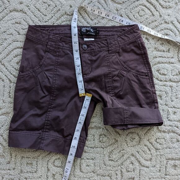 Chado Brown chinos shorts size 1 @L1 - Picture 3 of 8